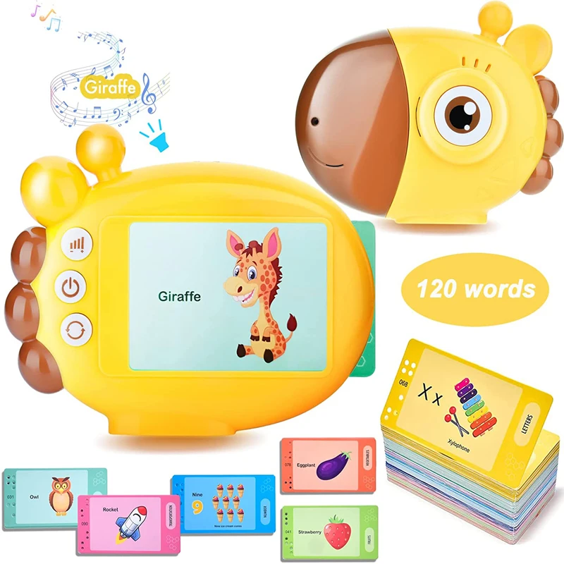 Sight Word Game - Giraffa Lettore di schede flash Parole