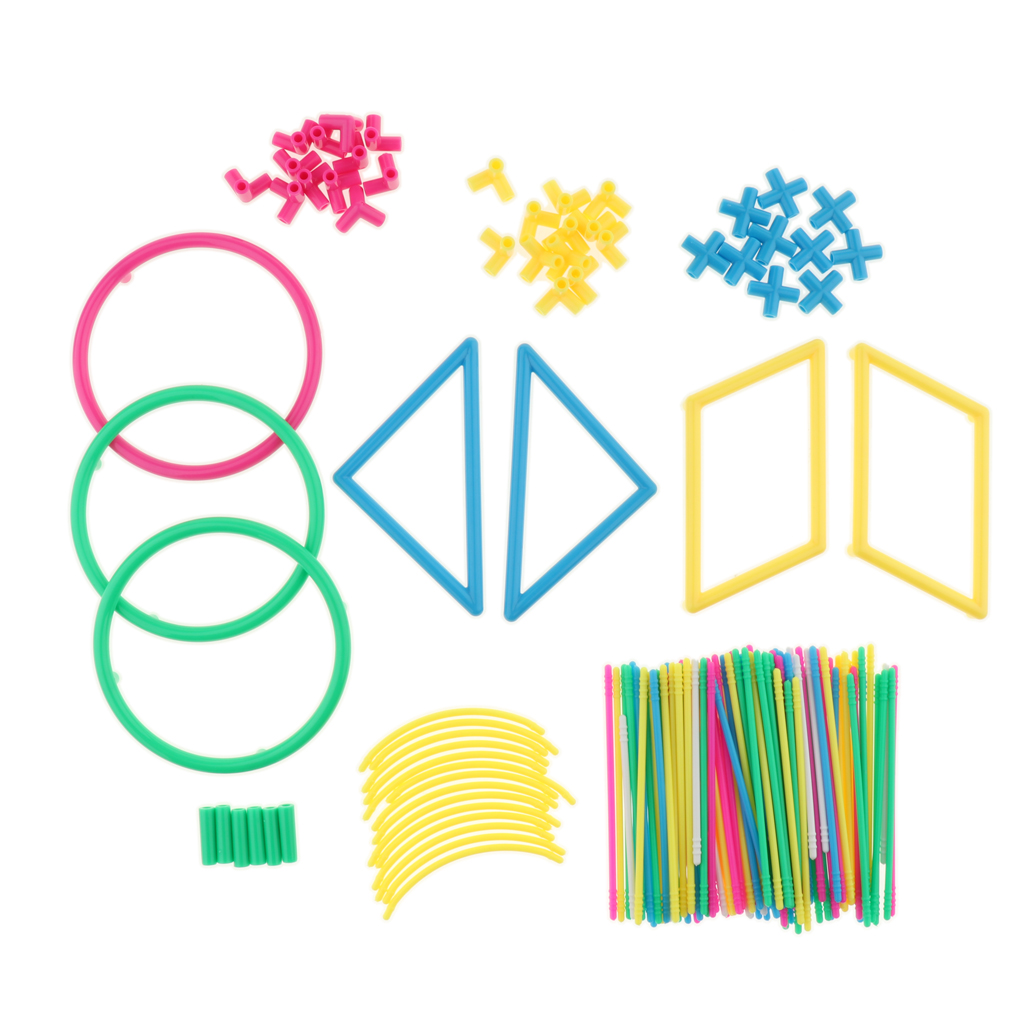 Math Manipulative Set - Set di Cubi Geometrici 3D per