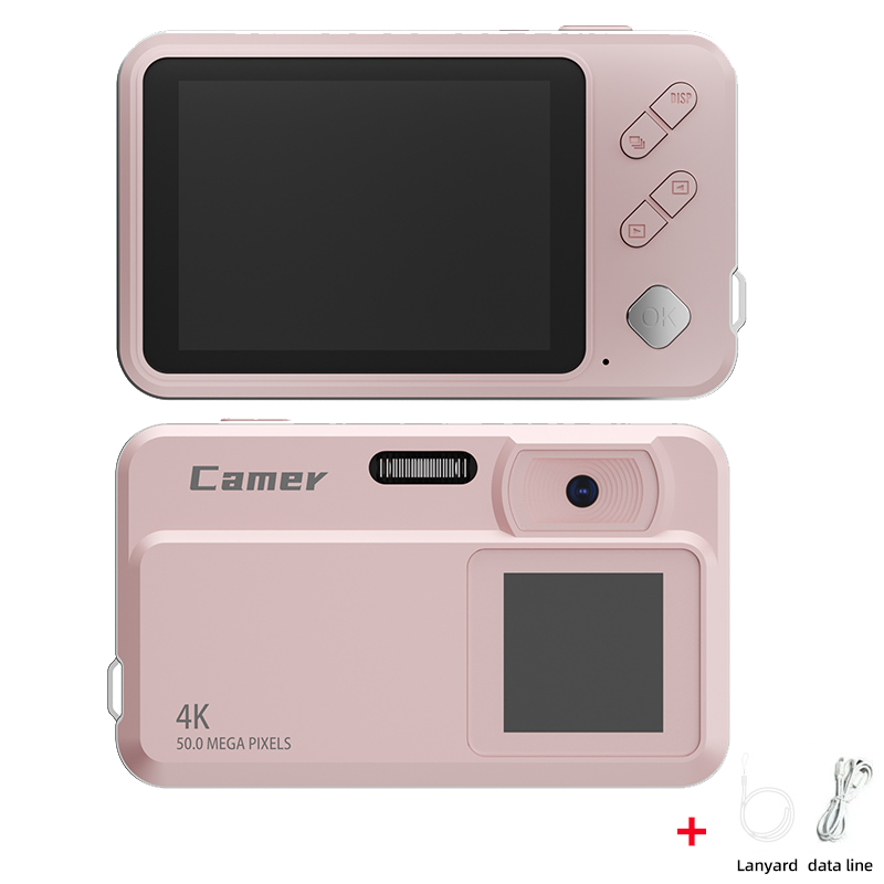 Kids Education News - Fotocamera digitale 4K Fotocamera con zoom