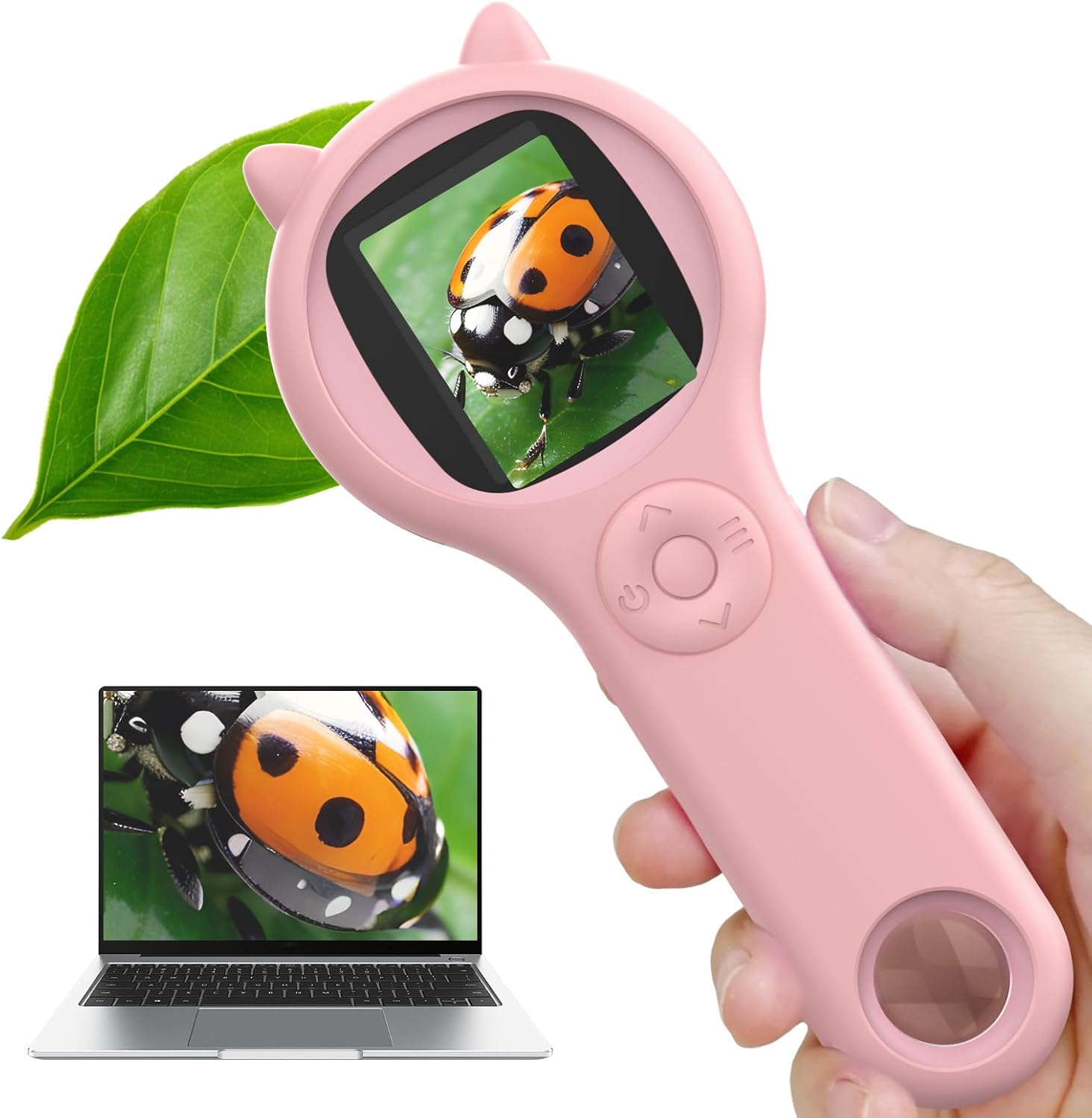Kids Definition Of Education - Mini microscopio digitale Lente d'ingrandimento portatile