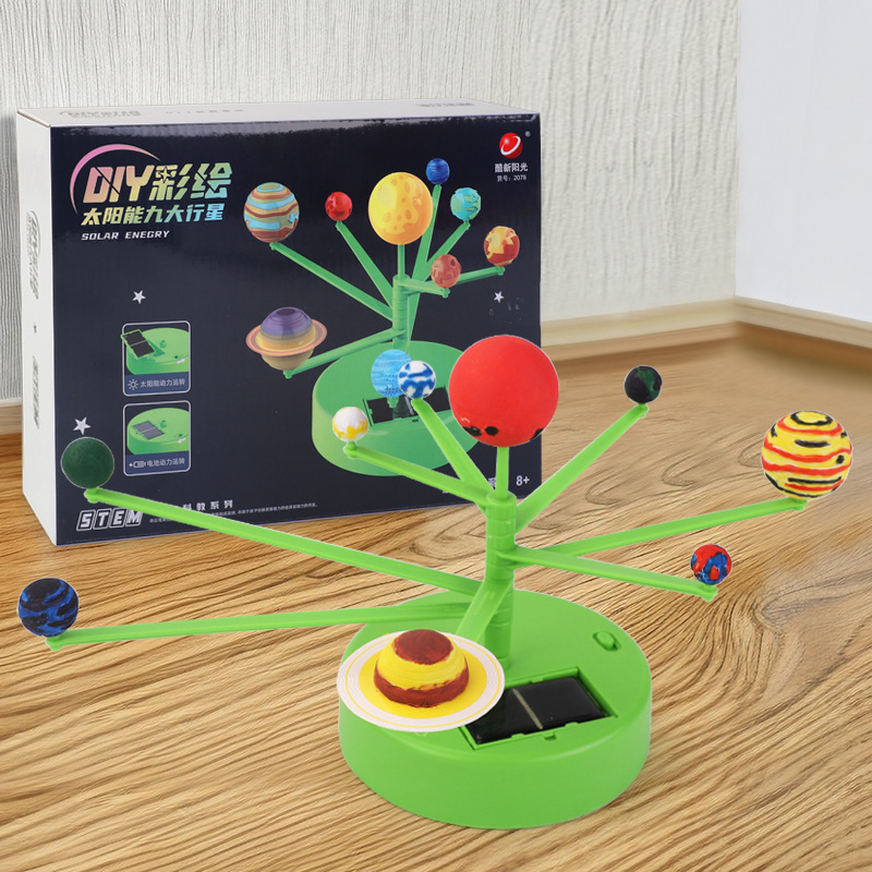 Kids Education System - Sistema solare elettrico giocattolo per bambini