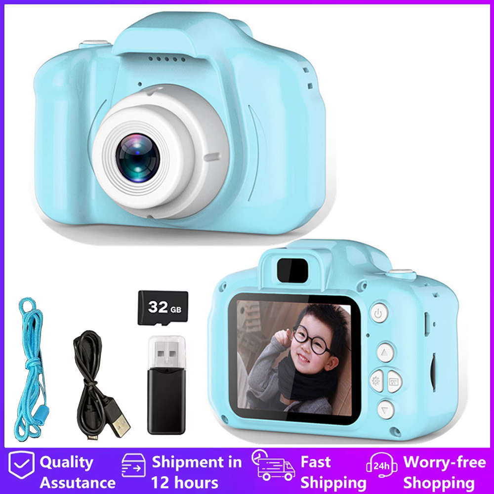 Kids Education News - Fotocamere Digitali per Bambini 1080P HD,