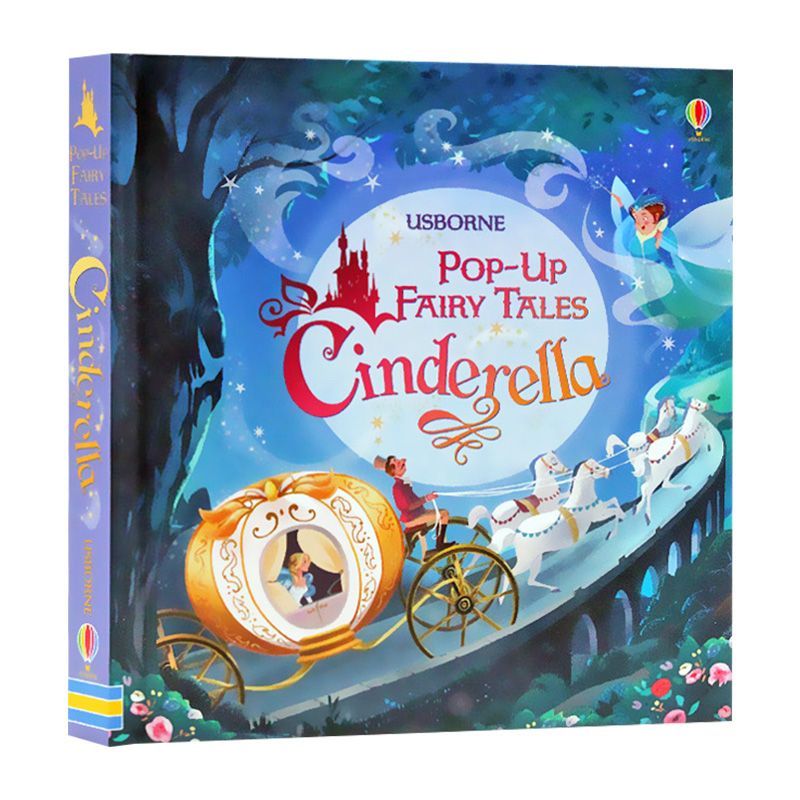 Kids Education Picture - Usborne Pop-up Fiaba Cenerentola Montessori Libri