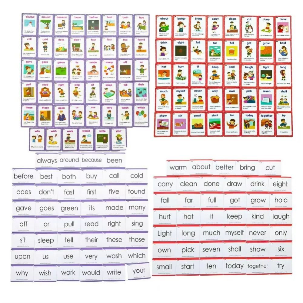 Sight Word Game - Carte flash con parole di vista