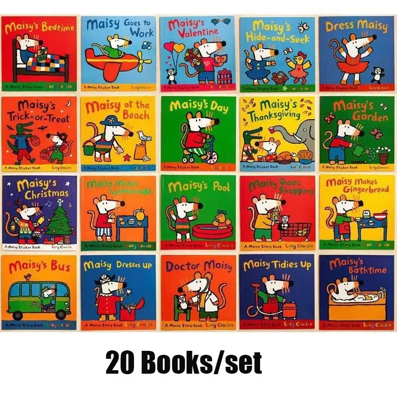 Kids Education Picture - 20 libri/Set Maisy Mouse English Picture