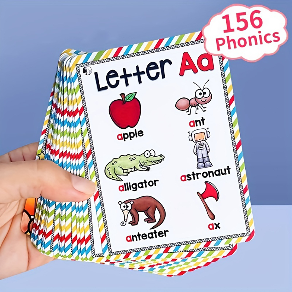 Flash Card Alphabet - Bview Art English 26 lettere Alfabeto