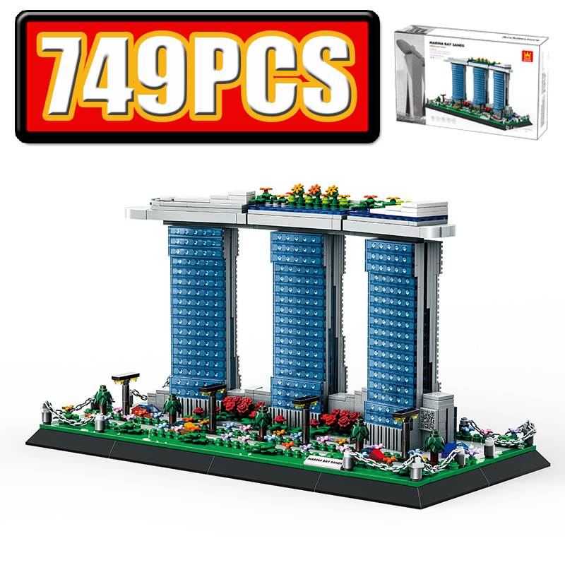 Kids Education In Singapore - Set di Costruzioni Educative da 1154