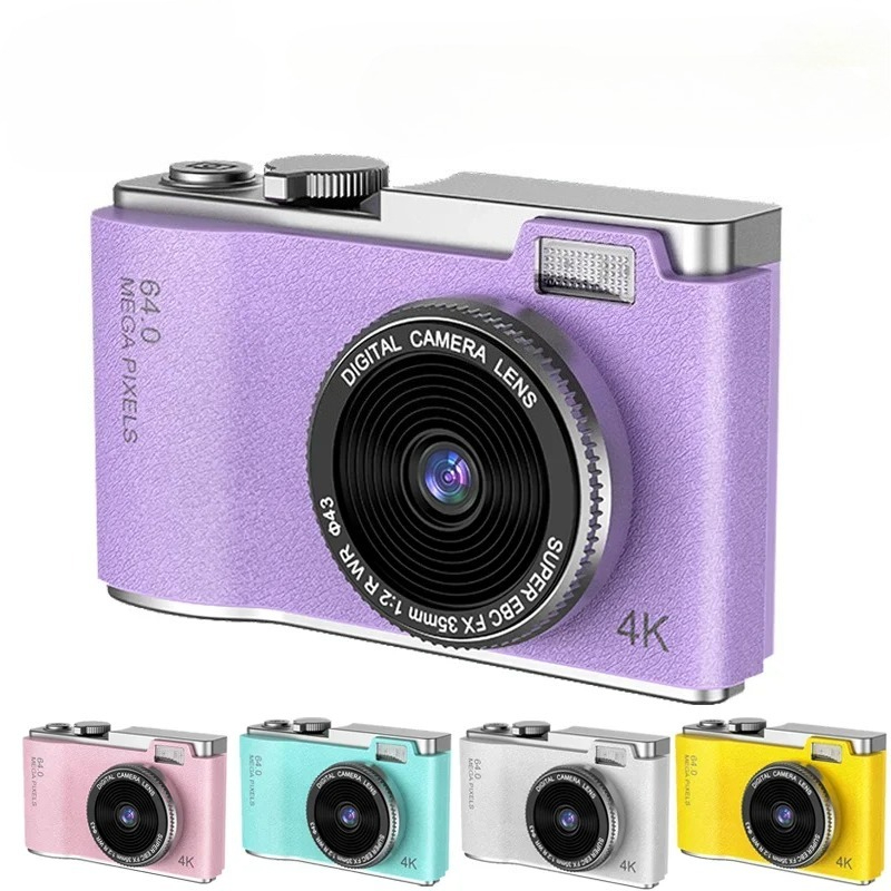 Kids Education News - Fotocamera digitale 4K HD Fotocamera per