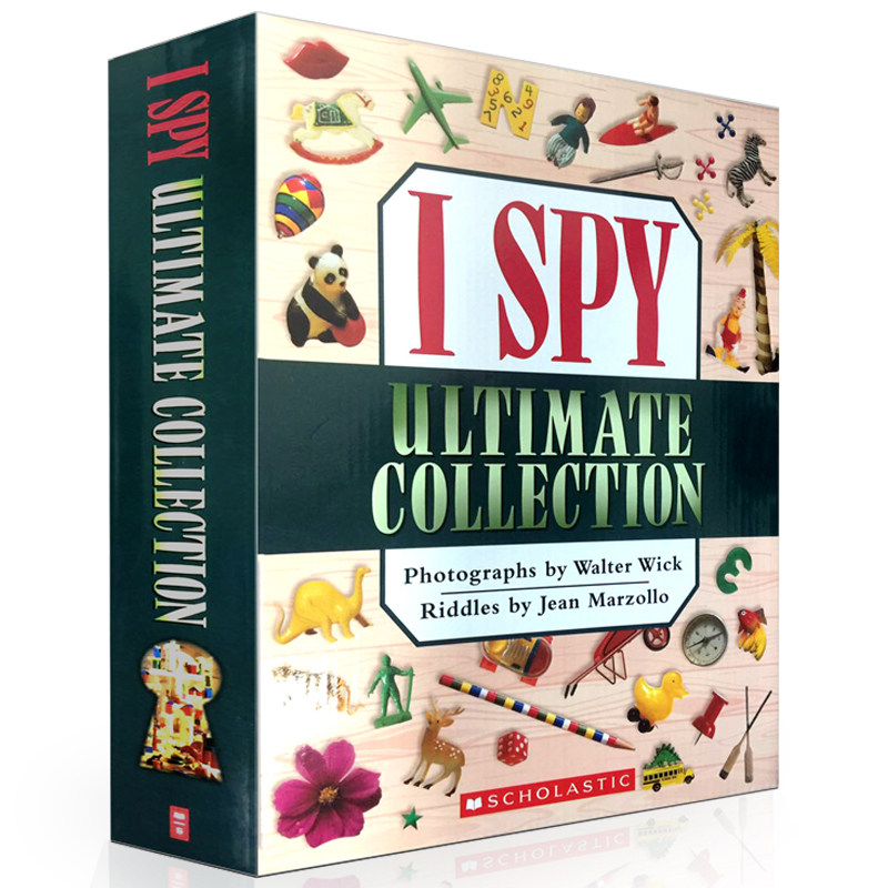 Kids Education Picture - Set da 10 libri I Spy