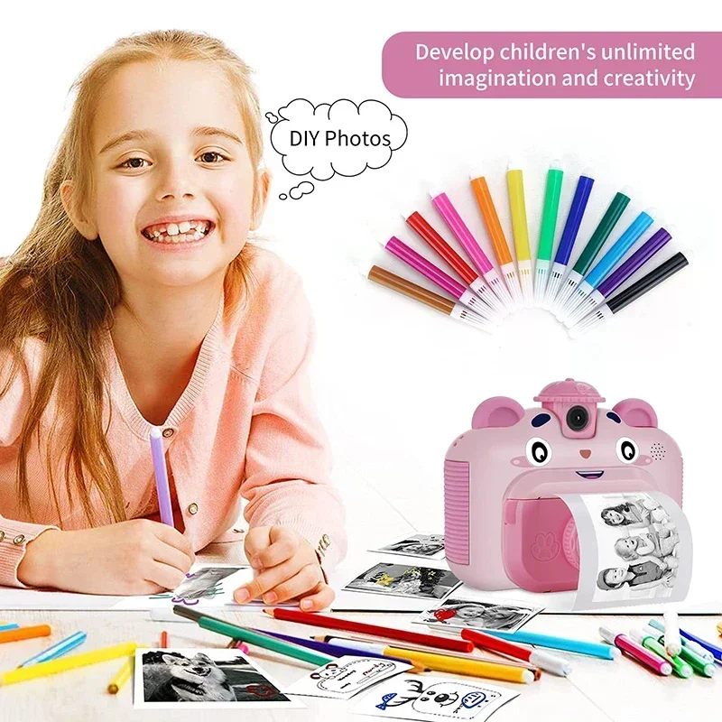 Kids Education News - Nuova Fotocamera Istantanea con Carta Termica,