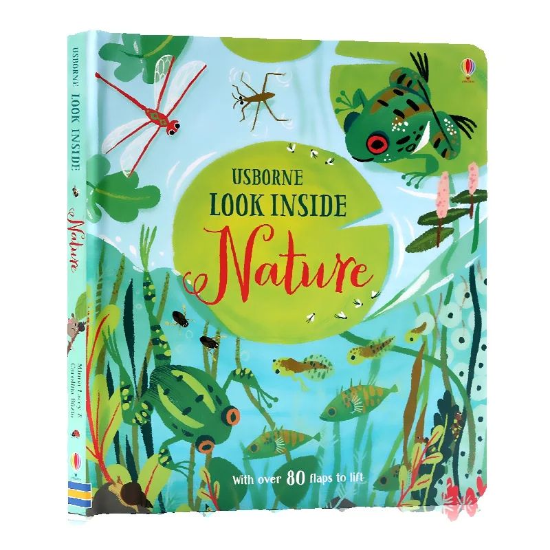 Kids Education Picture - Inglese Montessori 3D Usborne Look Inside