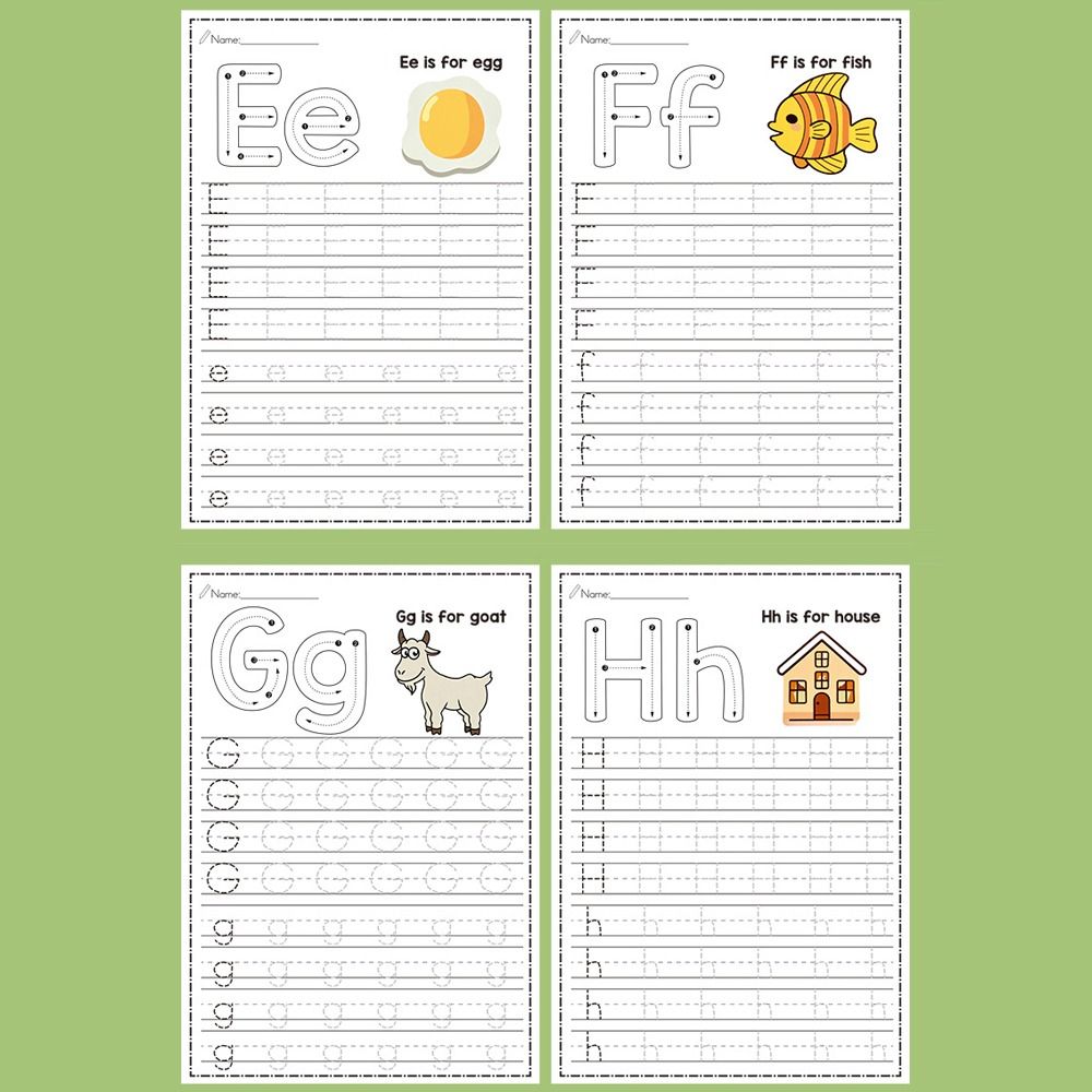 Learning Workbook Preschool - 26 Lettere Montessori: Sussidio Didattico A-Z