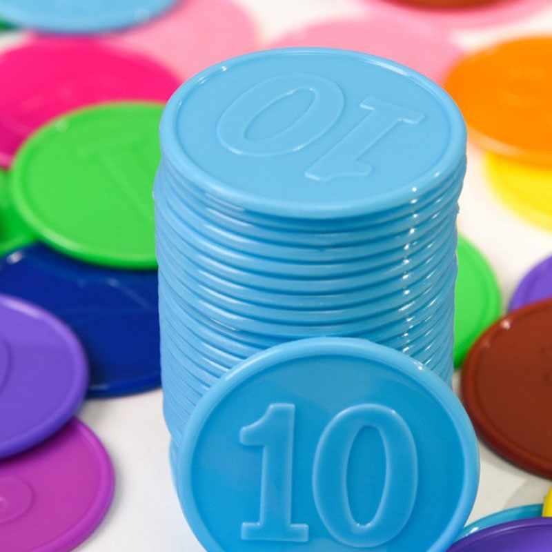 40 fiches da poker con numeri, - Math Manipulative Set recensione e prezzo