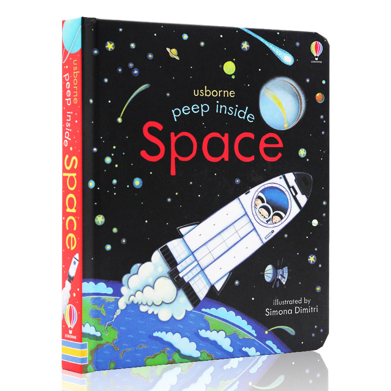 Peep Inside Usborne Libro Libr - Kids Education Picture recensione e prezzo