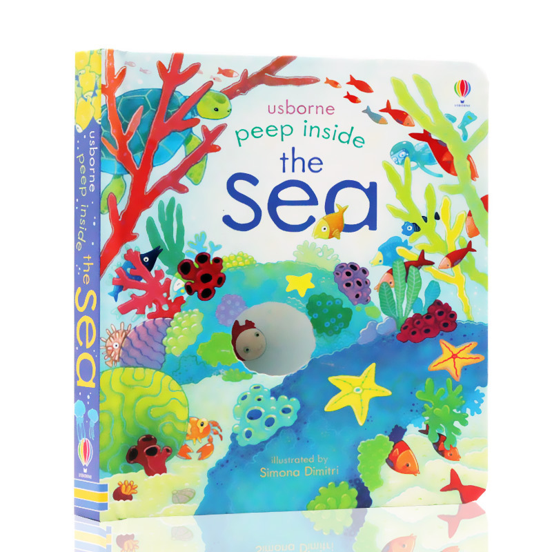 Peep Inside Usborne Libro Libr - Kids Education Picture recensione e prezzo
