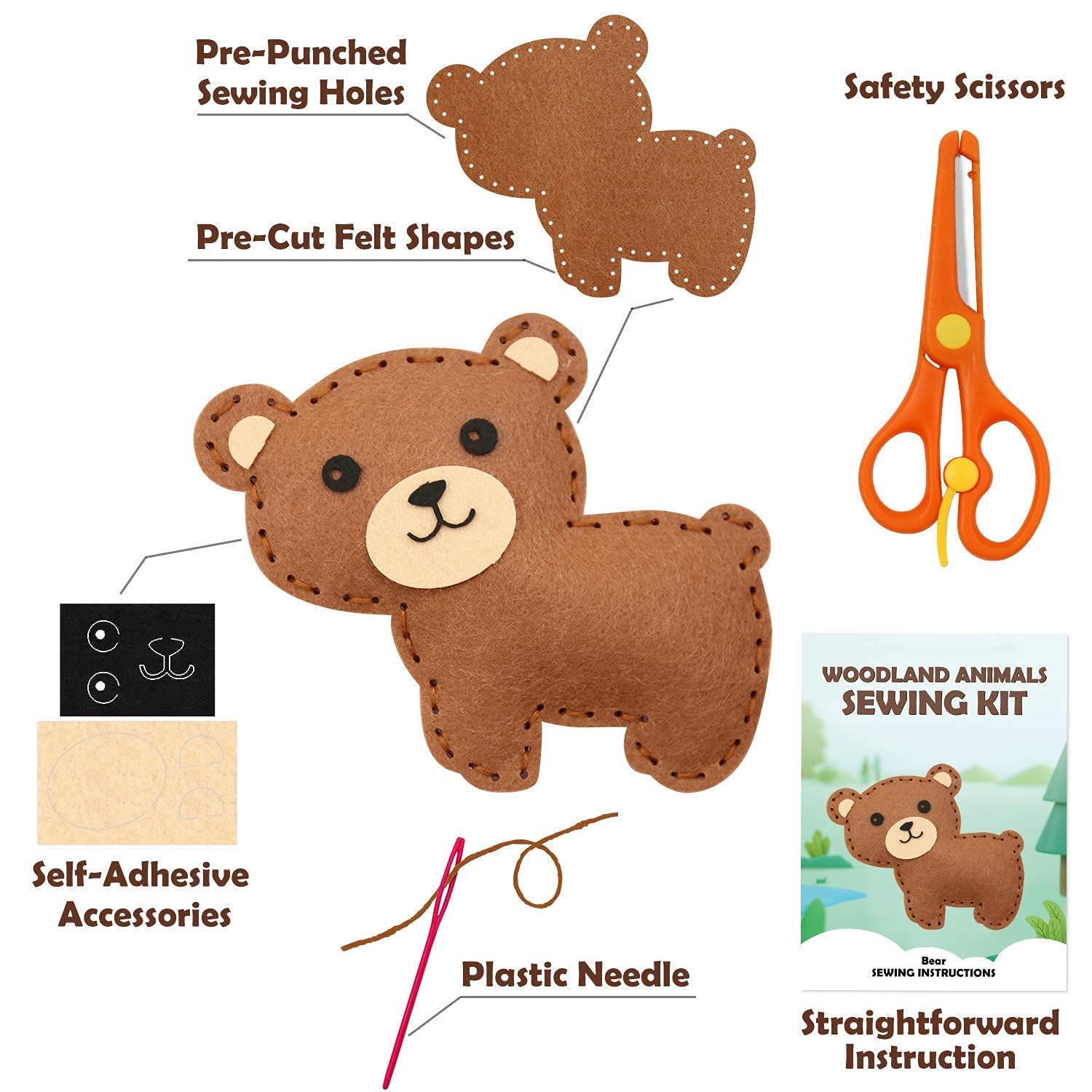 Kit da Cucito per Bambini, Set - Kids Education Classes recensione e prezzo