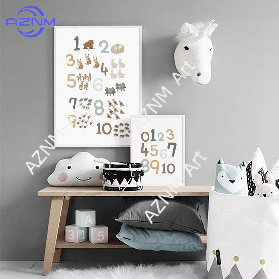 1/2 Pezzi Poster Educativi con - Kids Education Picture recensione e prezzo