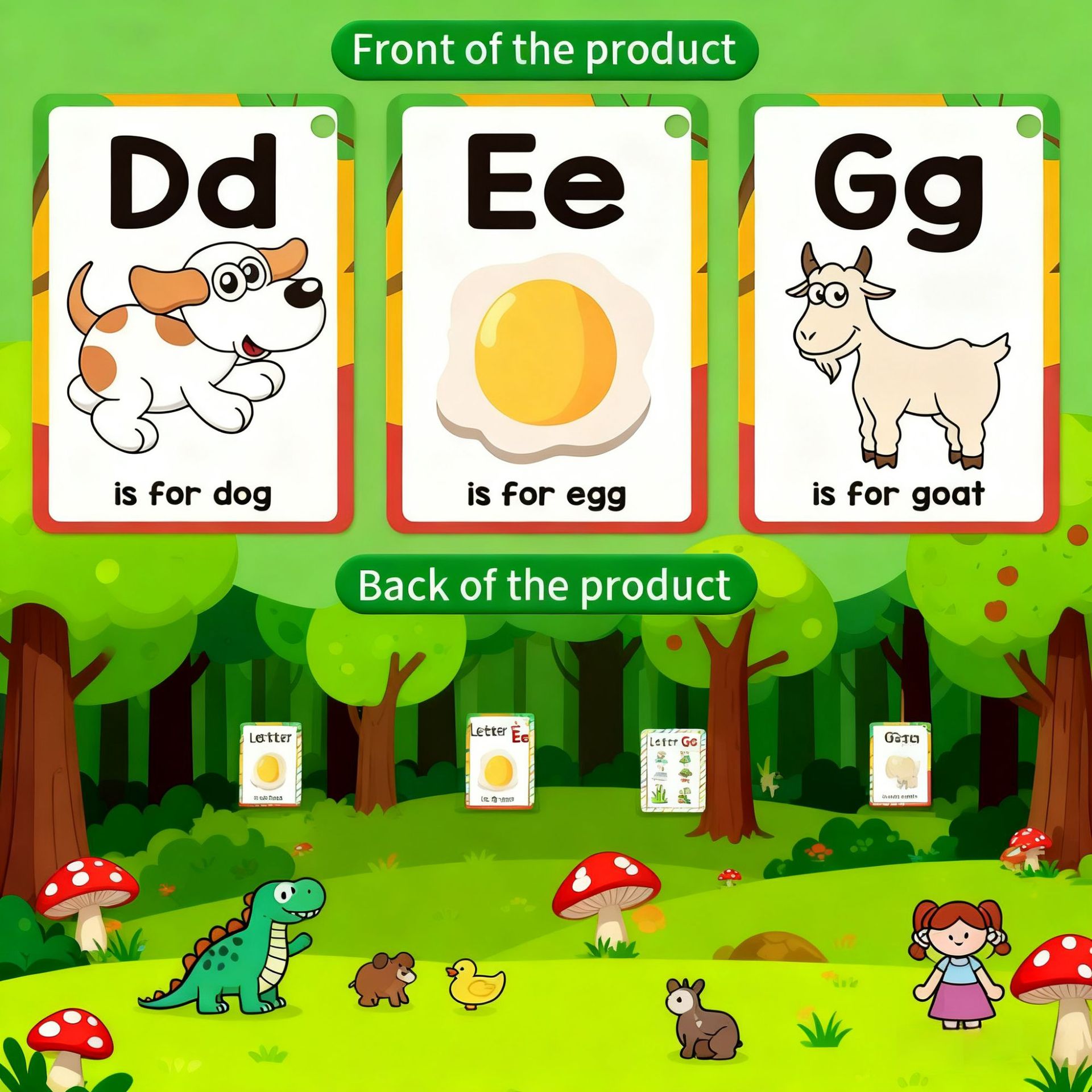 Flashcard Ecologiche per l'App - Flash Card Alphabet recensione e prezzo