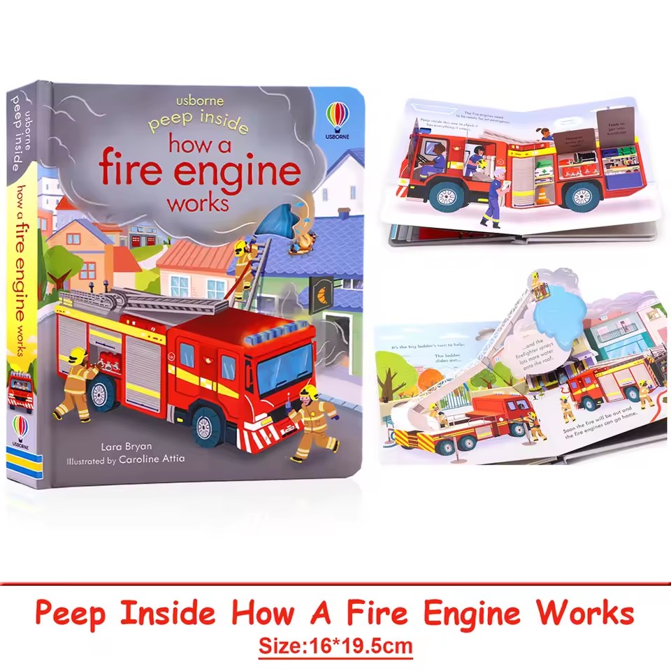 Usborne Peep Inside Come funzi - Kids Education Picture recensione e prezzo