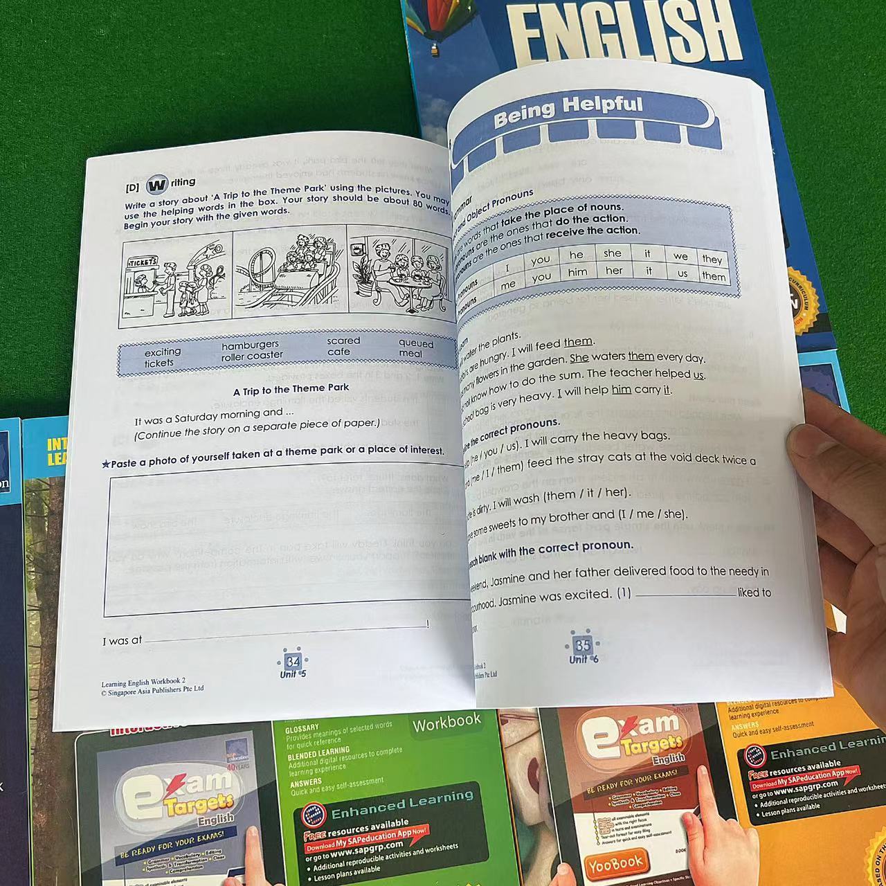 2 libri Sap Education 1-6 Grad - Kids Education In Singapore recensione e prezzo