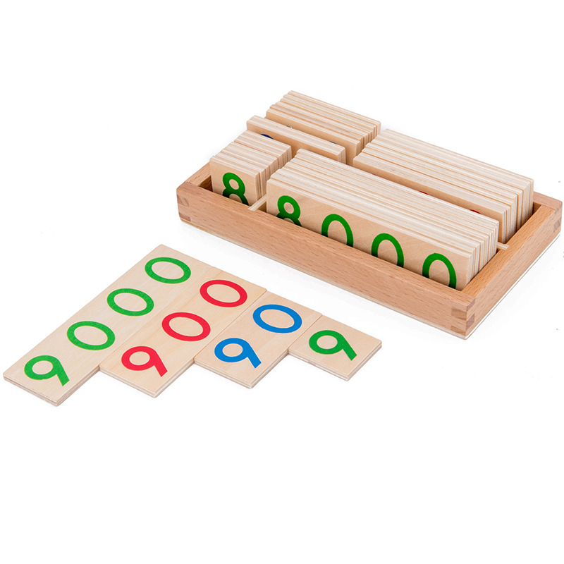 Carta con numeri in legno 1-90 - Math Manipulative Set recensione e prezzo