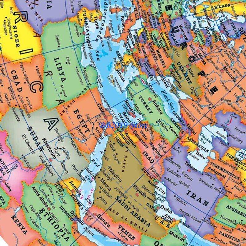 Q0KB Mappa del mondo Ball Educ - Kids Education Classes recensione e prezzo