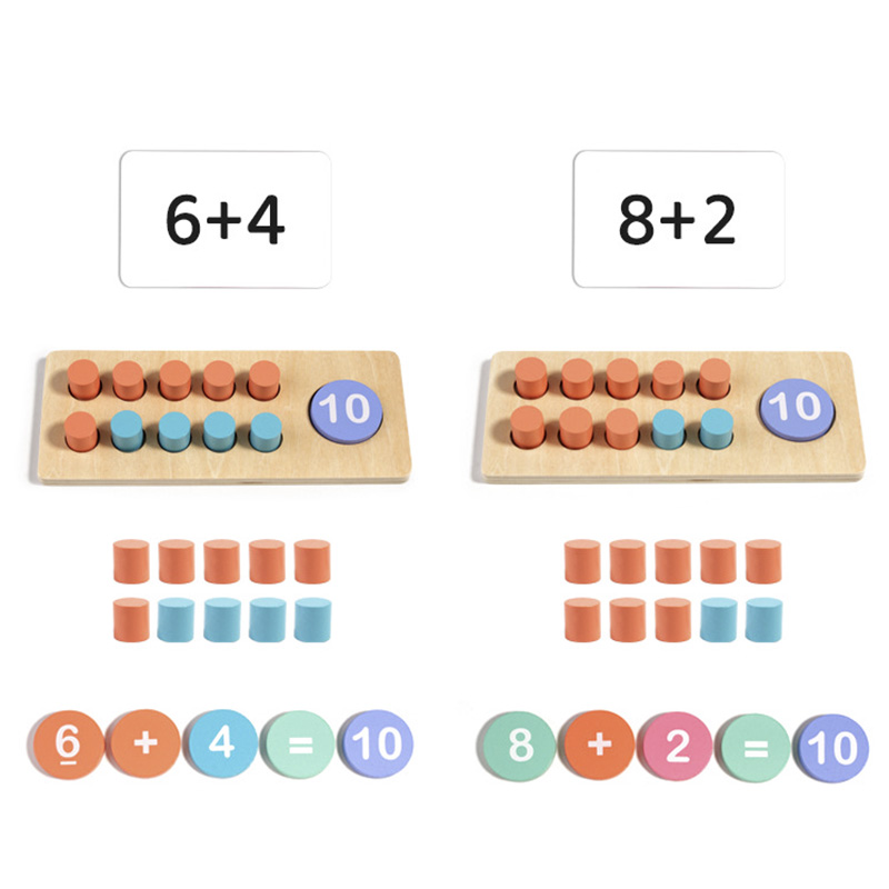 Tabellone numerico in legno pe - Math Manipulative Set recensione e prezzo