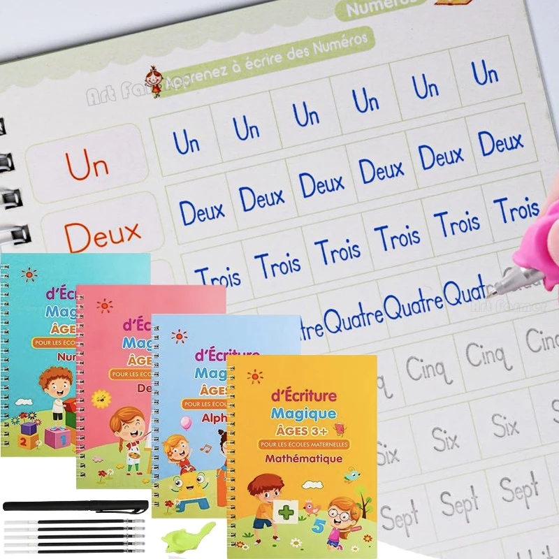 4 libri/Set libro di scrittura - Math Manipulative Set recensione e prezzo