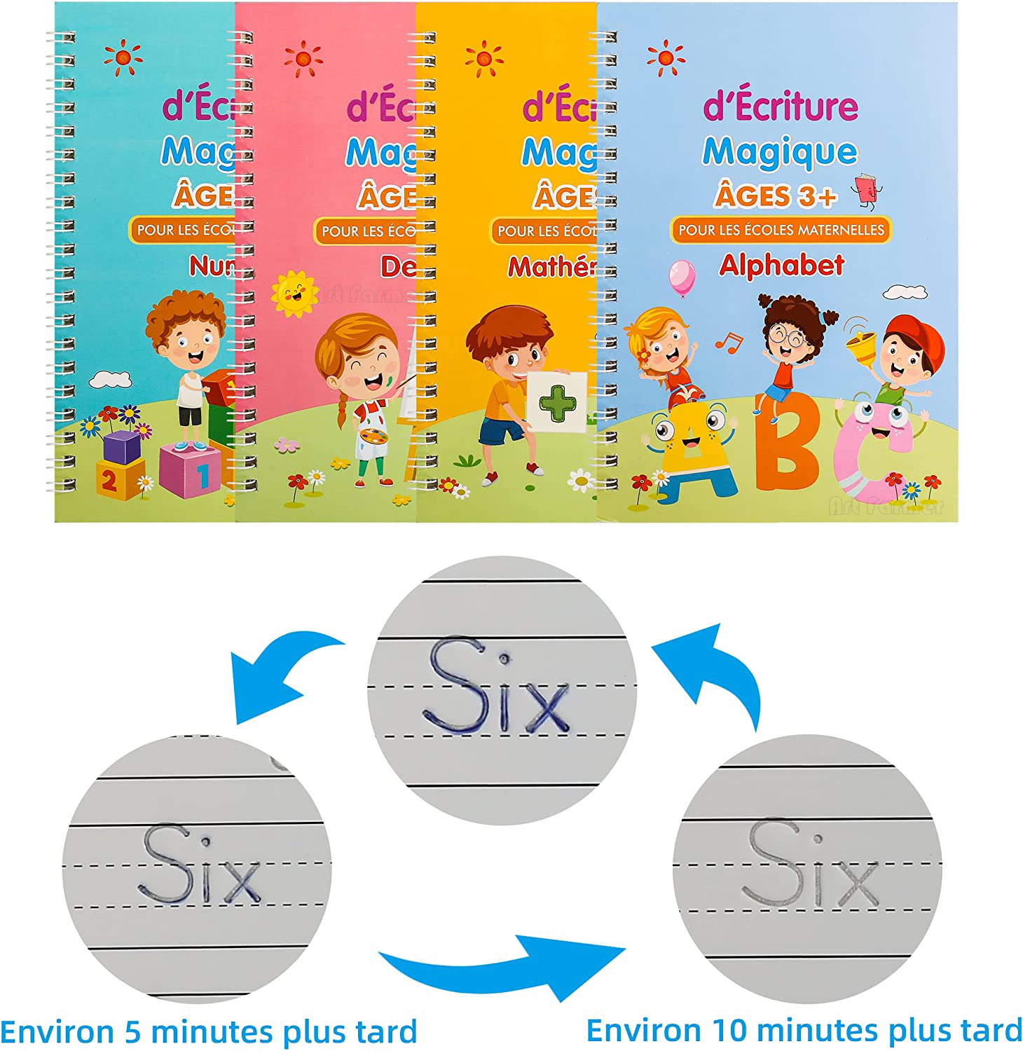 4 libri/Set libro di scrittura - Math Manipulative Set recensione e prezzo