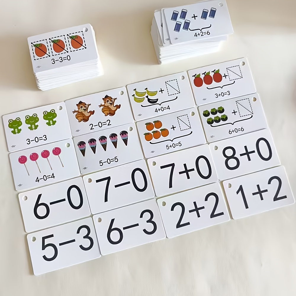 132 carte con problemi di addi - Math Manipulative Set recensione e prezzo