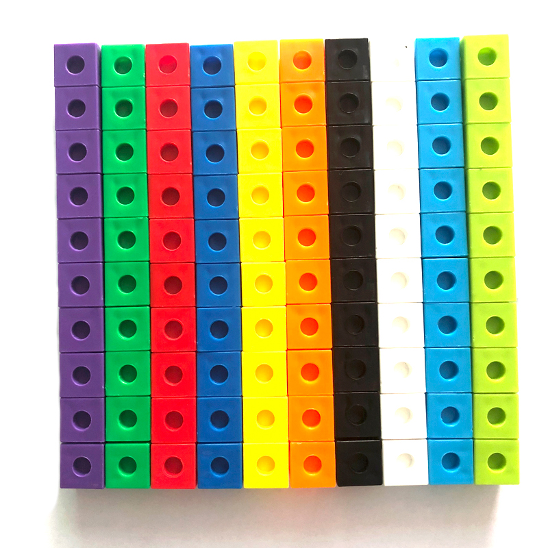 Set di 100 Cubi Collegabili, M - Math Manipulative Set recensione e prezzo