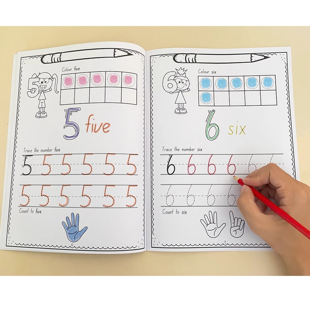 Formato A4 Numero 0-30 Quadern - Learning Workbook Preschool recensione e prezzo