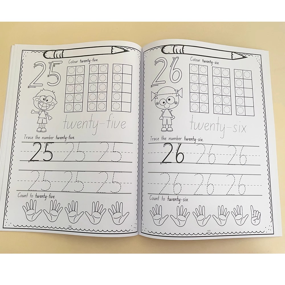 Formato A4 Numero 0-30 Quadern - Learning Workbook Preschool recensione e prezzo