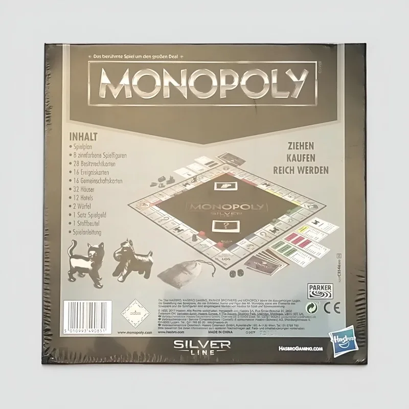 Hasbro Monopoly Figure Silvery - Hasbro Game Monopoly recensione e prezzo