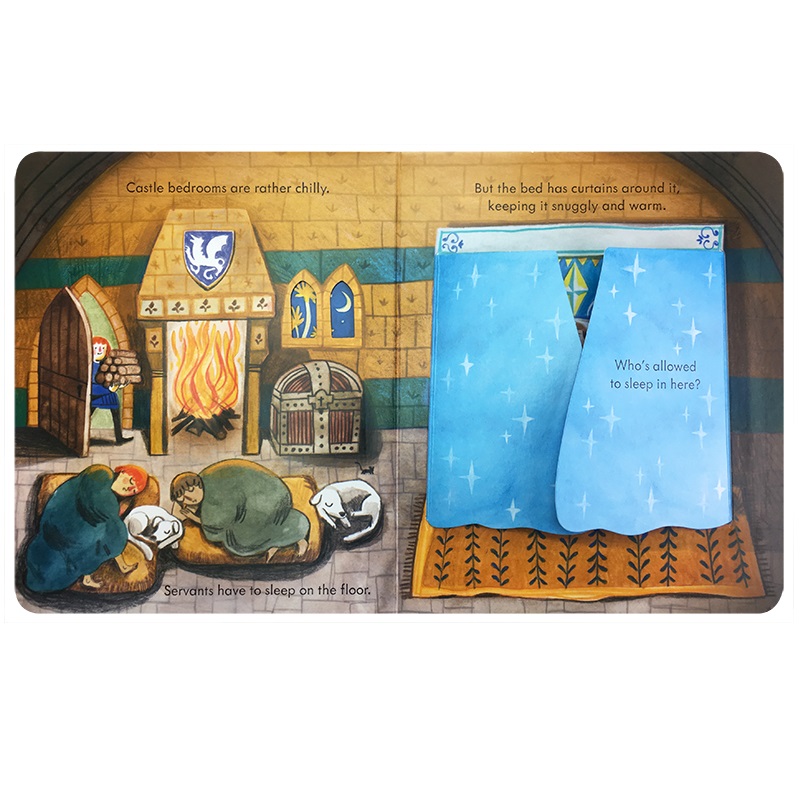 Usborne Peep Inside The Castle - Kids Education Picture recensione e prezzo