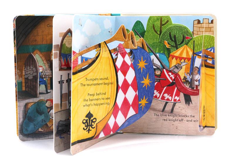 Usborne Peep Inside The Castle - Kids Education Picture recensione e prezzo