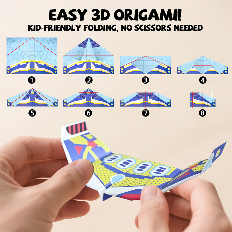 Kit di 36 Fogli per Origami di - Kids Educational Resources recensione e prezzo