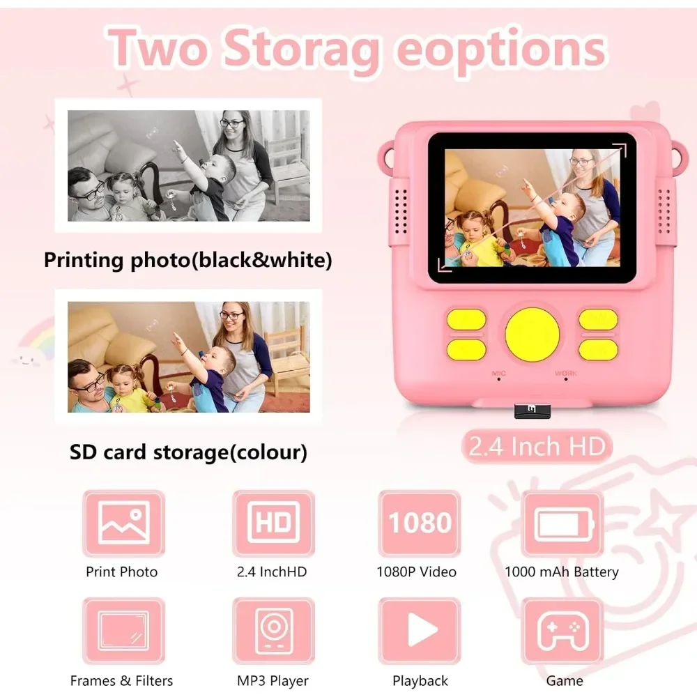 Fotocamera con stampa istantan - Kids Education App Free recensione e prezzo