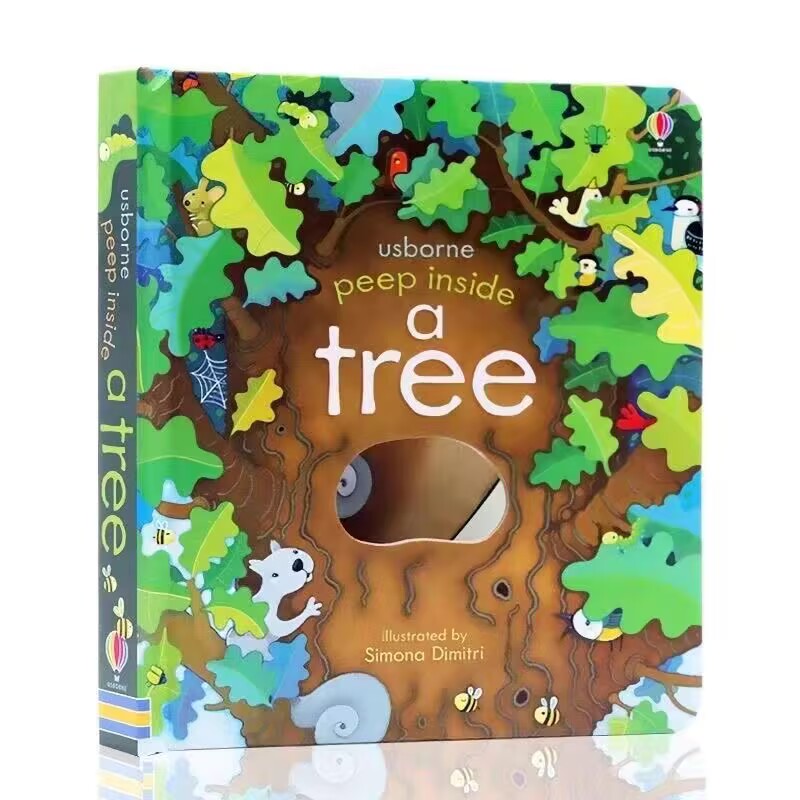 Usborne Peep Inside A Tree 3D  - Kids Education Picture recensione e prezzo