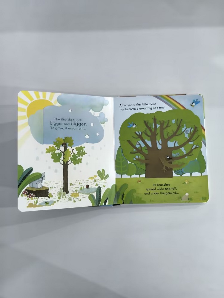 Usborne Peep Inside A Tree 3D  - Kids Education Picture recensione e prezzo