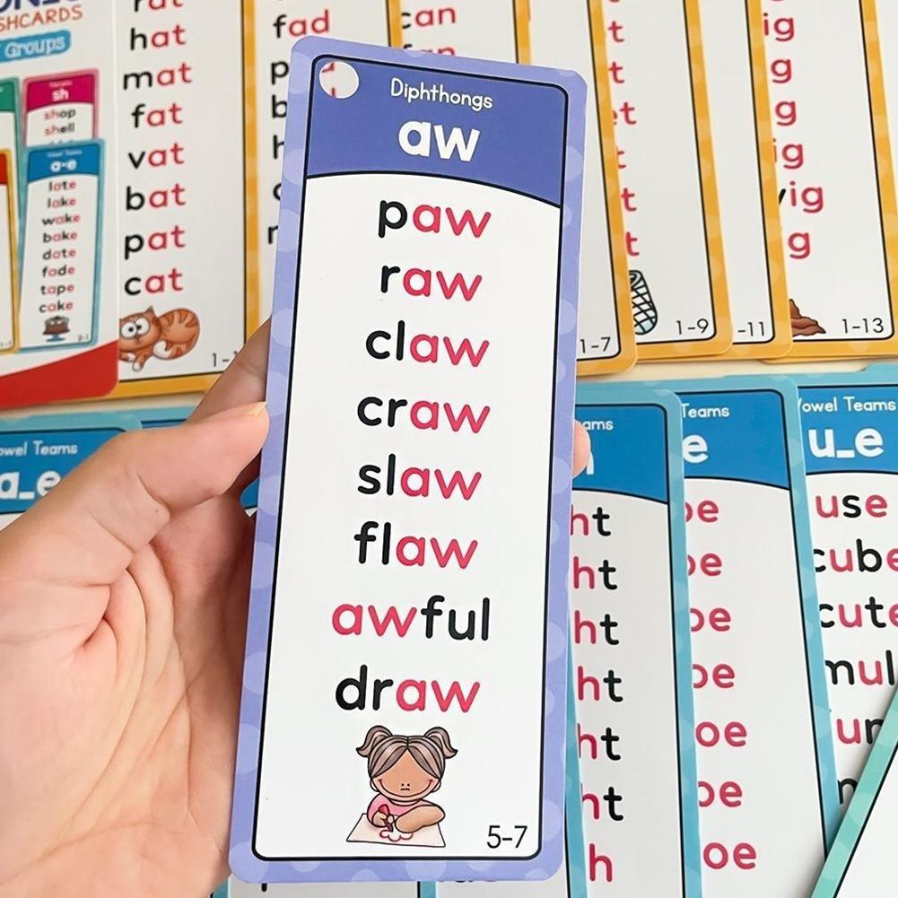 117 Gruppi di Flashcard Foneti - Flash Card Alphabet recensione e prezzo