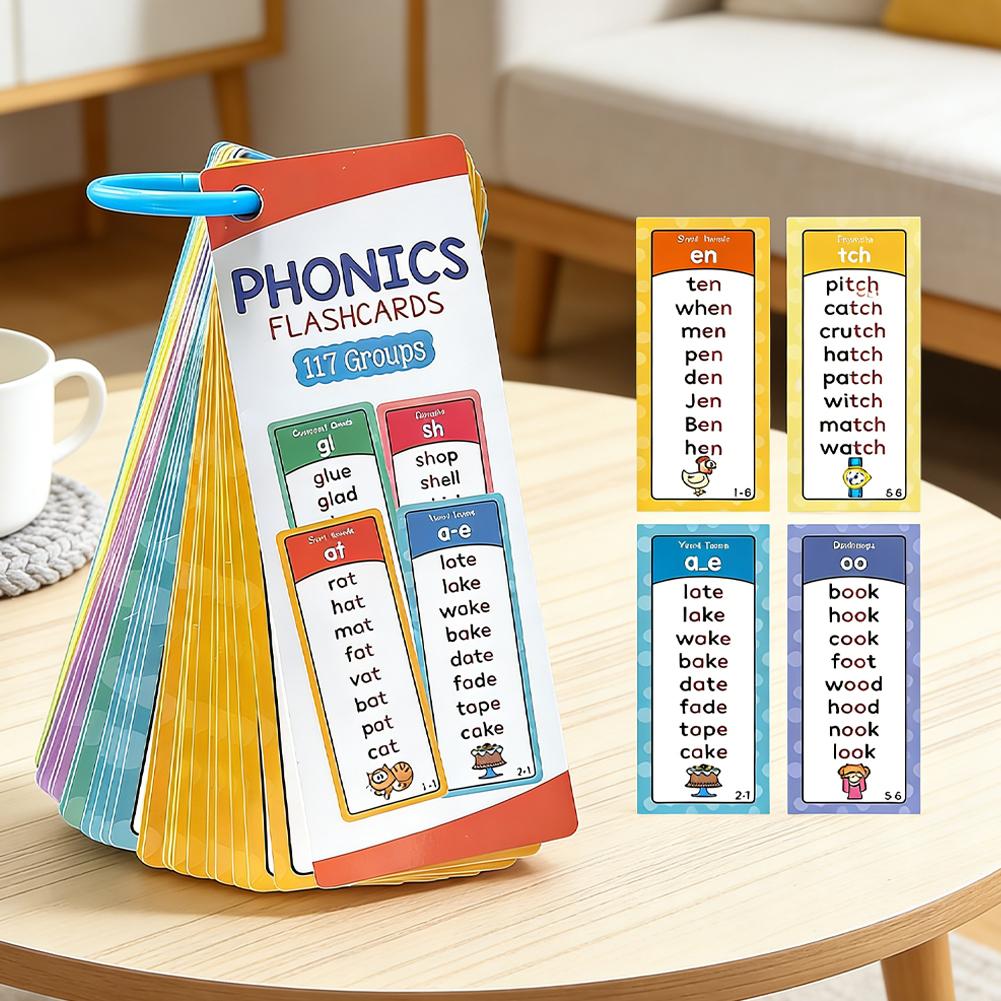 117 Gruppi di Flashcard Foneti - Flash Card Alphabet recensione e prezzo