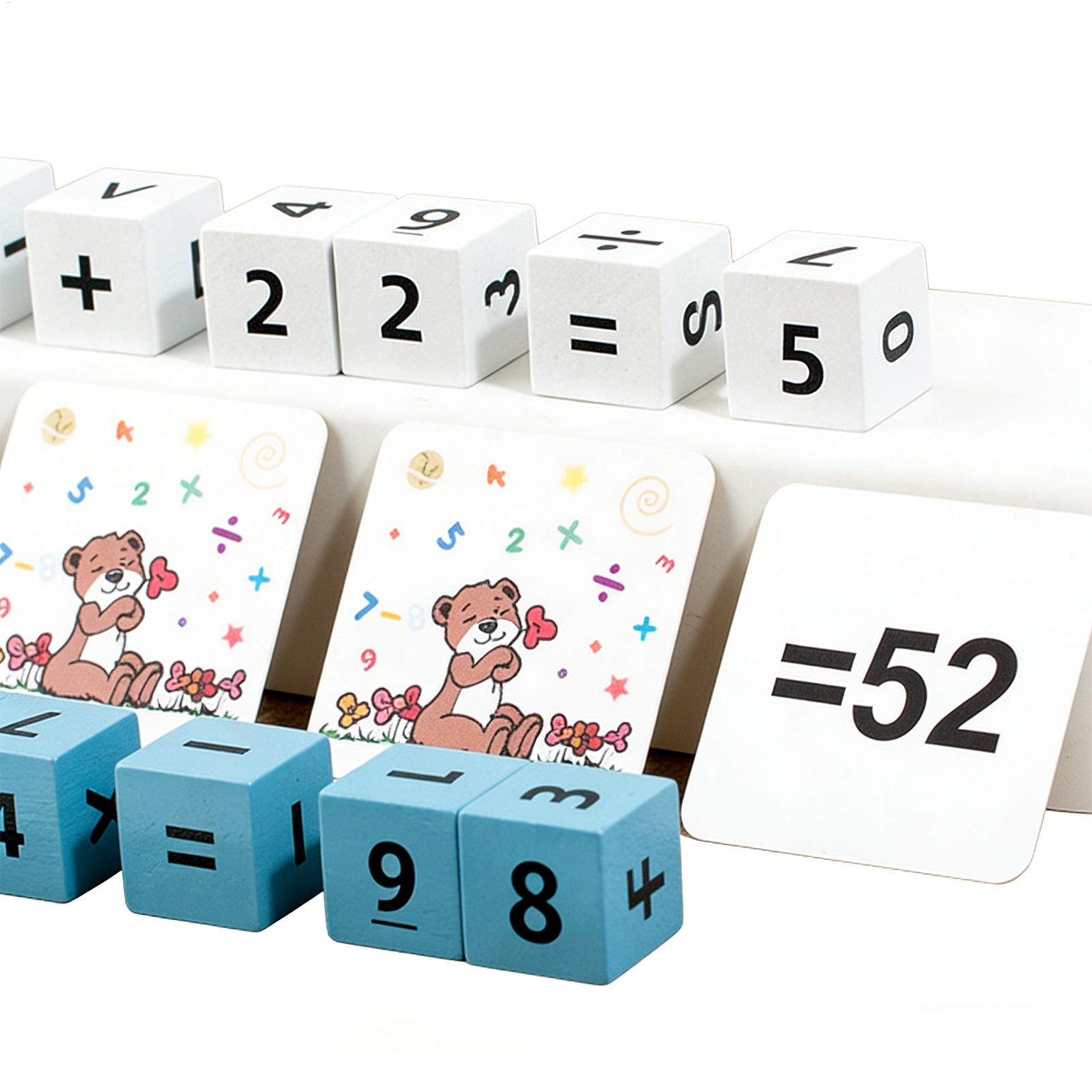 Numeri in legno Blocchi Puzzle - Math Manipulative Set recensione e prezzo