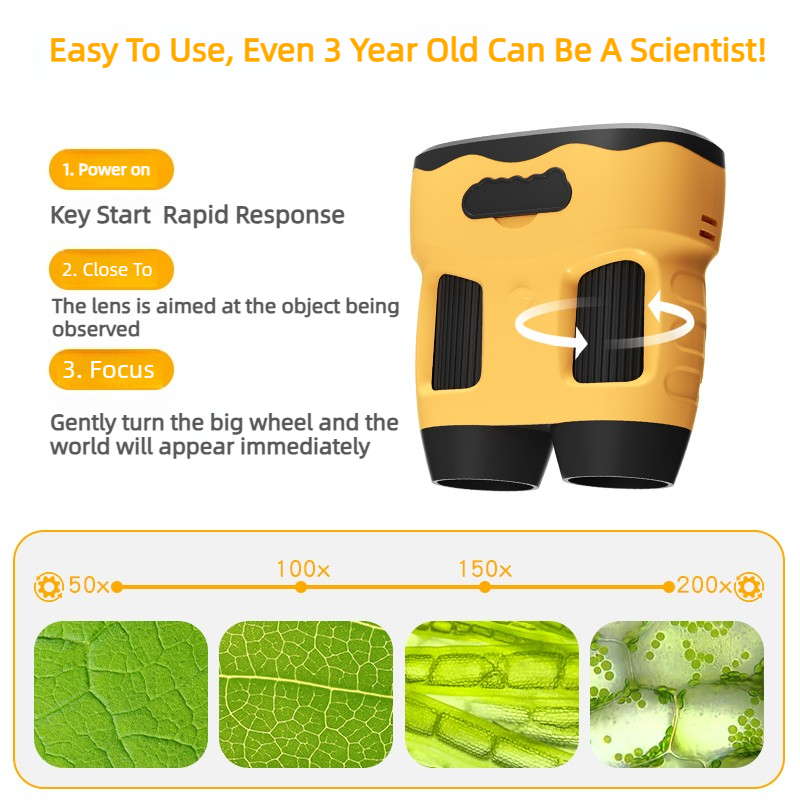 Microscopio Digitale Portatile - Kids Education News recensione e prezzo