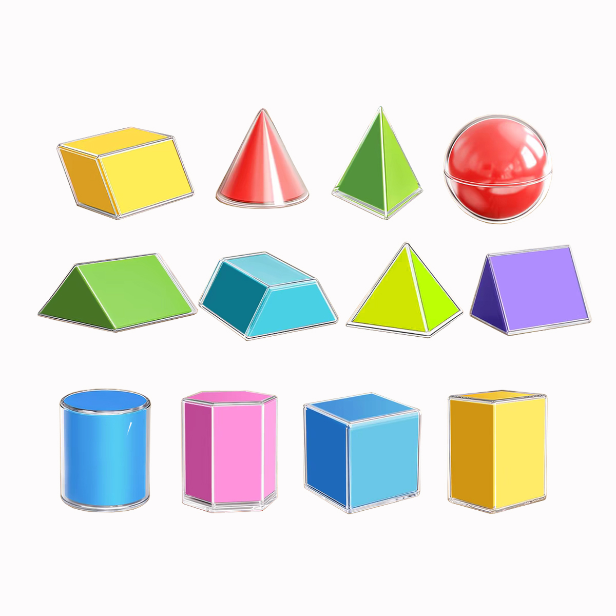 Modelli di Dimostrazione Geome - Math Manipulative Set recensione e prezzo