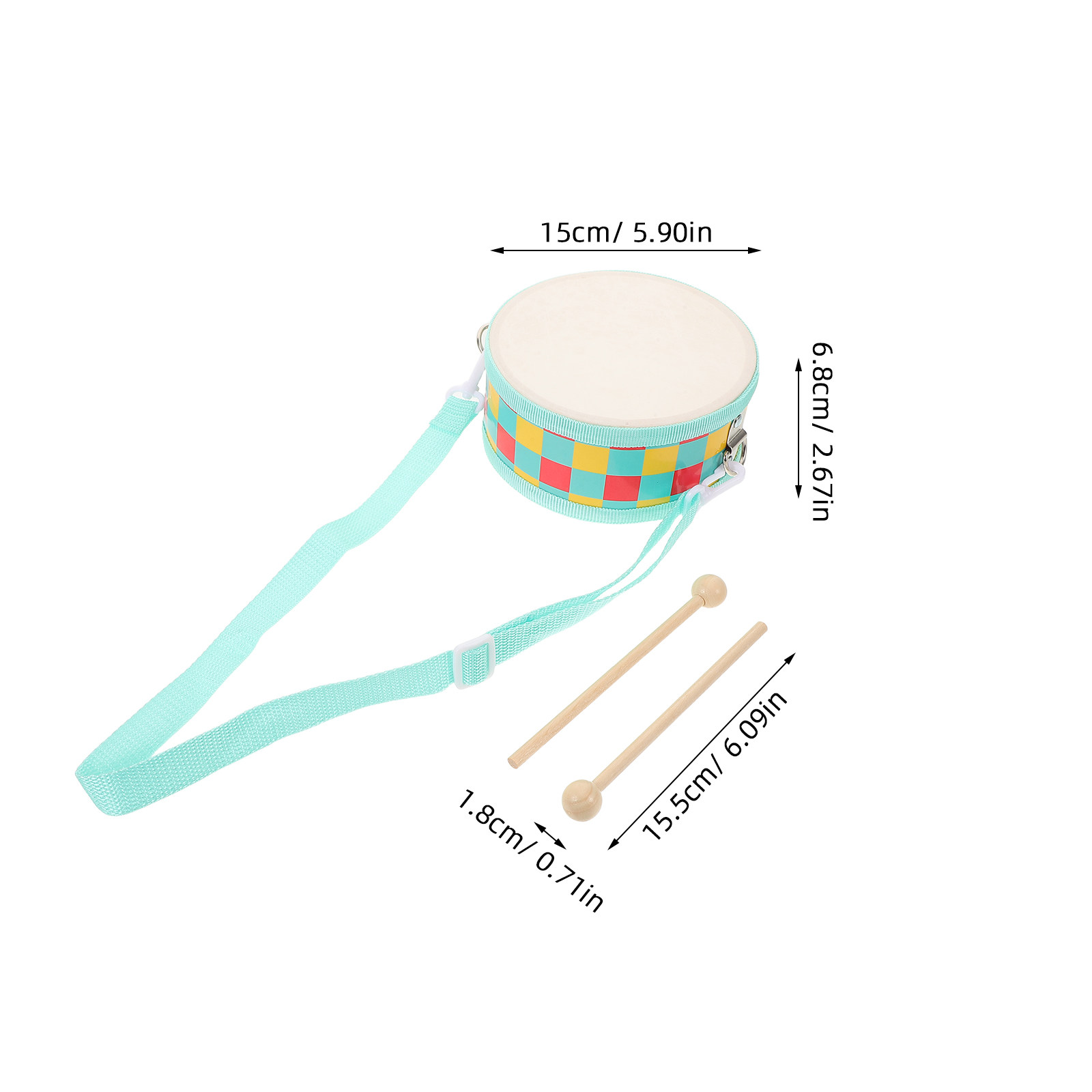 Tamburo a Mano per Bambini a D - Kids Early Education recensione e prezzo