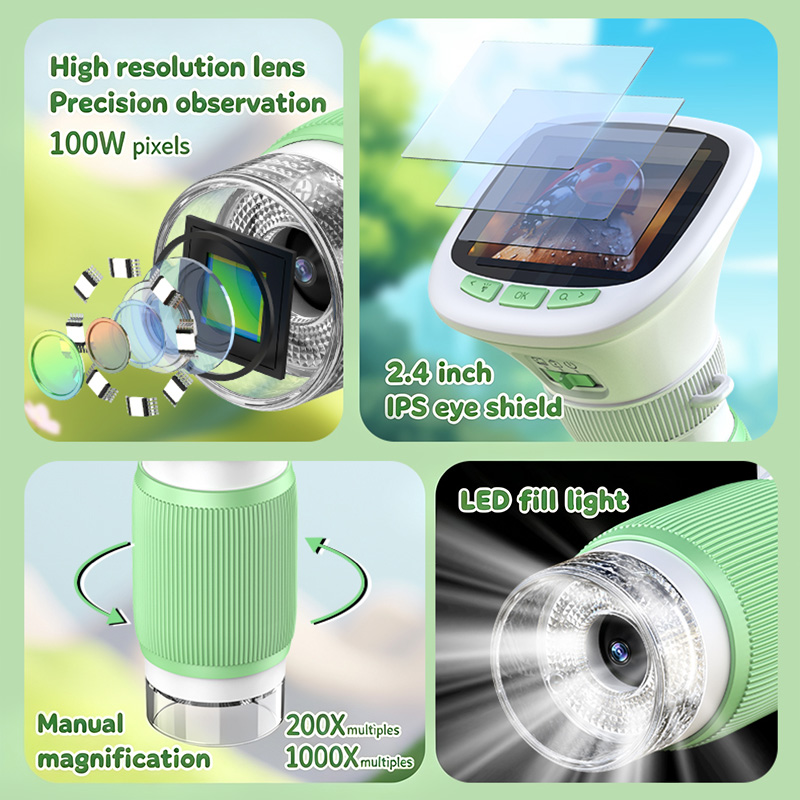 Microscopio Digitale Portatile - Kids Definition Of Education recensione e prezzo