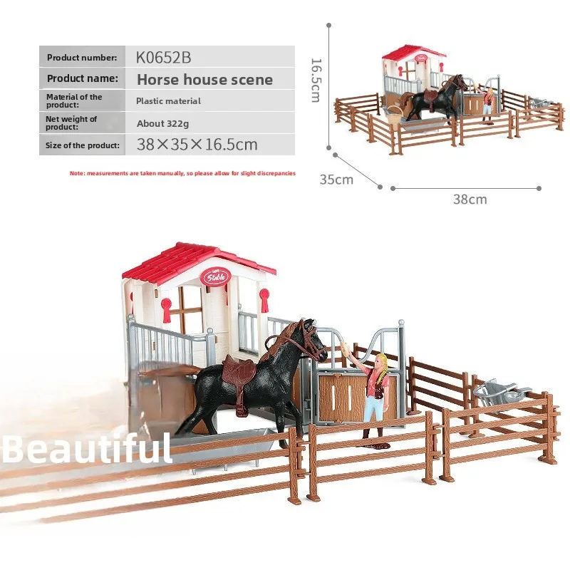 Modellino di Stalla con Cavall - Kids Education Classes recensione e prezzo