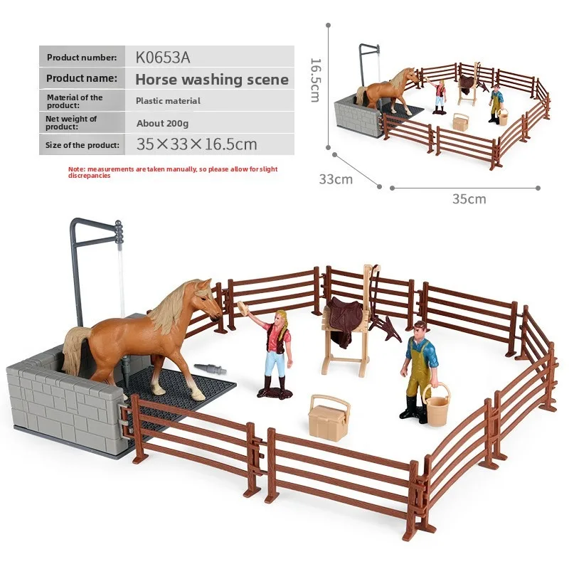 Modellino di Stalla con Cavall - Kids Education Classes recensione e prezzo