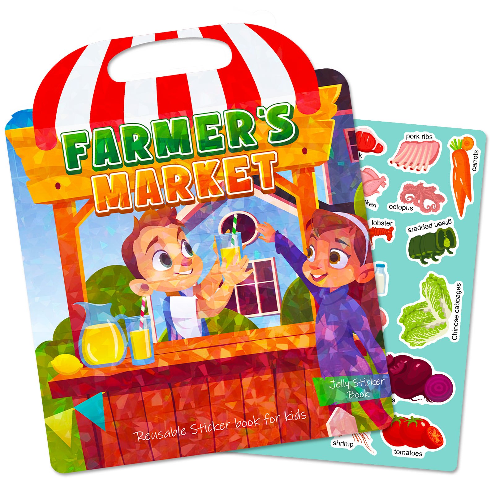 Tema del mercato del contadino - Kids Education News recensione e prezzo